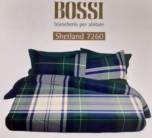 Lenzuola  matrimoniali   Shetland Bossi