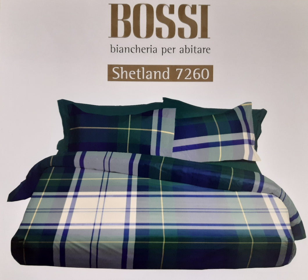 Lenzuola  matrimoniali   Shetland Bossi