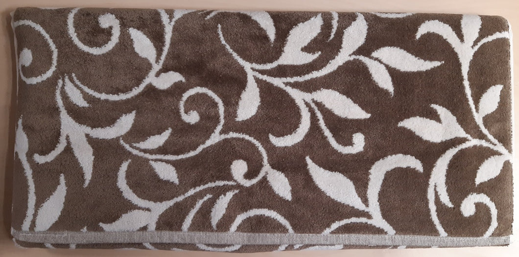 Tappeto bagno Firenze Bamboo Rossi
