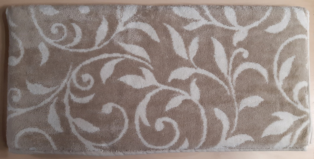 Tappeto bagno Firenze Cammello Rossi