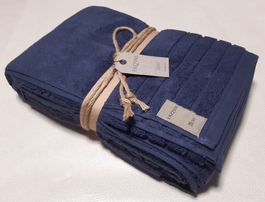 Telo  Coccola  Blu (117) Fazzini